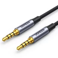 Etui i futerały do telefonów - Ugreen kabel przewód AUX mini jack 3.5mm (męski) - mini jack 3,5mm (męski) 3m czarny (AV183) - miniaturka - grafika 1