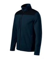 Bluzy męskie - Polar effect izolujący materiał bluza polarowa malfini granatowy jakość 3xl - miniaturka - grafika 1