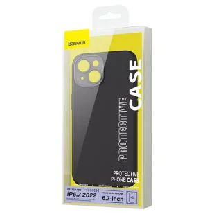 Zestaw ochronny Baseus Liquid Silica etui i szkło hartowane do iPhone 14 Plus (czarny) - Etui i futerały do telefonów - miniaturka - grafika 6