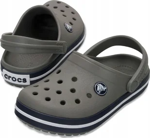 Crocs Dziecięce Klapki Chodaki Crocs Crocband Clog 22,5 - Buty dla dziewczynek - miniaturka - grafika 1