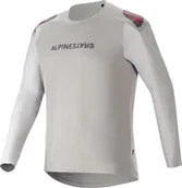 Koszulki męskie - Alpinestars Koszulka długi rękaw ALPINESTARS A-ARIA POLARTEC SWITCH LS JERSEY, Light Gray Rozmiar: M - miniaturka - grafika 1