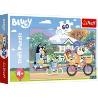 Puzzle - Puzzle 60 Wesoły Bluey TREFL - miniaturka - grafika 1