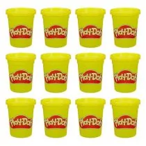 Play-Doh Ciastolina Tuby Tuba 12-pak Żółty - Masy plastyczne - miniaturka - grafika 2