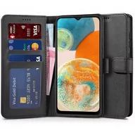 Etui i futerały do telefonów - Tech-Protect Etui Wallet do Samsung Galaxy A23 5G Czarny - miniaturka - grafika 1