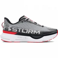 Buty sportowe męskie - Buty do biegania uniseks Under Armour UA U Infinite Pro Storm - szare - miniaturka - grafika 1