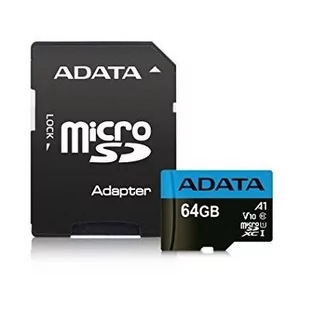ADATA microSD Premier 64GB (AUSDX64GUICL10A1-RA1) - Karty pamięci - miniaturka - grafika 1