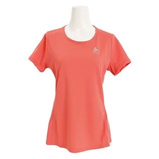 Koszulki i topy damskie - ODLO damskie BL Top Crew Neck S/S sliq T-Shirt, różowy, XS 312371 - grafika 1