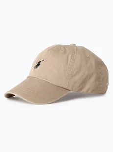 Polo Ralph Lauren Męska czapka z daszkiem Mężczyźni Bawełna beżowy jednolity, ONE SIZE - Czapki i chusty sportowe męskie - miniaturka - grafika 1