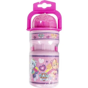 Paw Patrol: Bidon na rower - 350 ml, różowy - Shakery i bidony sportowe - miniaturka - grafika 1