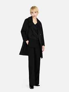Bluzy damskie - Sisley Damska bluza 5FUALQ038, czarna 100, XS, czarny 100, XS - grafika 1