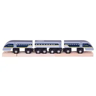 Pociągi dla dzieci - Bigjigs Toys Pociąg Eurostar BJT476 - miniaturka - grafika 1