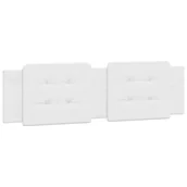 Inne meble do sypialni - vidaXL Poduszka na wezgłowie, biała, 180 cm, sztuczna skóra - miniaturka - grafika 1