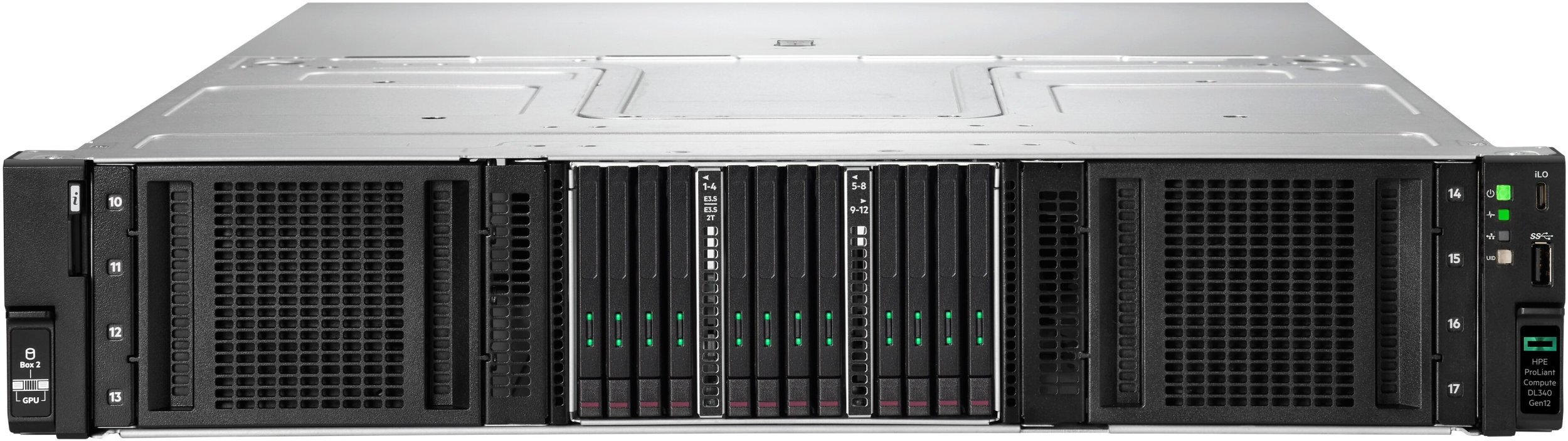 HPE ProLiant Compute DL340 Gen12 6515P 2.3GHz 16c 1P 1x64GB-R 8SFF MR416i-o 2x1000W PS EU Server P87741-425