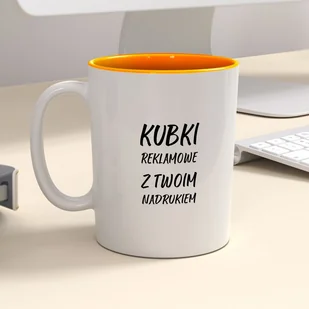 Firmowy kubek reklamowy - CLASSIC z kolorowym wnętrzem - Kubki - miniaturka - grafika 1