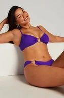 Stroje kąpielowe - Hunkemöller Krótka góra od bikini Eclipse Fioletowy - miniaturka - grafika 1