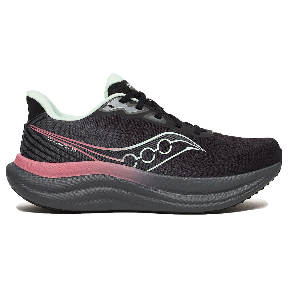 Damskie buty do biegania Saucony Triumph 23 Black/Calm UK 6,5