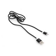 Kable USB - Platinet MICROUSB-LIGHTNING DOUBLE PLUG 1M BLACK 43474 - miniaturka - grafika 1