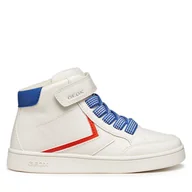 Buty dla chłopców - Sneakersy Geox J Eclyper J56LSA 0BC11 C1Z7S S Biały - miniaturka - grafika 1