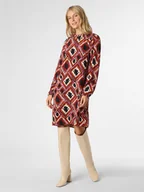 Sukienki - More & More Sukienka damska Kobiety wiskoza czerwony|różowy|wielokolorowy|wyrazisty róż wzorzysty, 34 - miniaturka - grafika 1