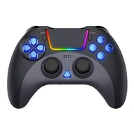 Kontrolery gier na PC - Kontroler bezprzewodowy / GamePad iPega PG-P4023B touchpad PS4 (czarny) - miniaturka - grafika 1