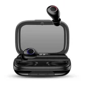 Słuchawki - USAMS BHUYJ01 Czarny - miniaturka - grafika 1