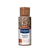 Kleje i inne preparaty budowlane - Pozłota Deco 59 ml Stare złoto STARWAX - miniaturka - grafika 1