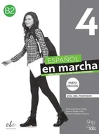 Książki do nauki języka hiszpańskiego - Nuevo Espanol en marcha 4 B2 przewodnik metodyczny - praca zbiorowa - miniaturka - grafika 1