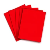 Szkolne artykuły papiernicze - Protos brystol kolorowy a2 czerwony 20 arkuszy - miniaturka - grafika 1