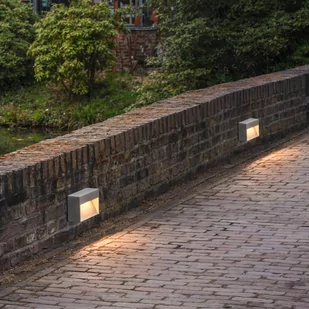 SLV Concreto kinkiet zewnętrzny LED, 25cm - Lampy ogrodowe - miniaturka - grafika 1