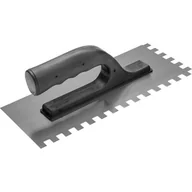 Narzędzia murarskie - Paca metalowa 130 x 270 mm ząb 10 x 10 - miniaturka - grafika 1