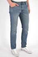 Spodnie męskie - WRANGLER LARSTON 812 SLIM TAPERED BLUE FEVER JEANSY MĘSKIE - miniaturka - grafika 1