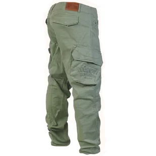 spodnie bojówki YAKUZA PREMIUM - CARGO PANTS olive-XL - Spodnie męskie - miniaturka - grafika 1