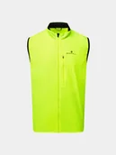 Bluzy sportowe męskie - RONHILL Kamizelka biegowa męska CORE GILET fluo yellow/black - miniaturka - grafika 1