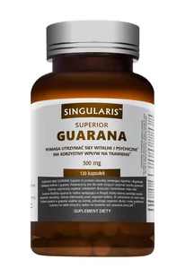 SINGULARIS Singularis Guarana Superior x 120 kaps - Układ nerwowy - miniaturka - grafika 1