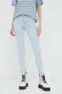 Spodnie damskie - Lee jeansy Scarlett High damskie kolor niebieski - miniaturka - grafika 1