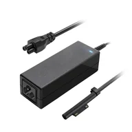 Adaptery i przejściówki - CoreParts MBXMS-AC0010 adapter zasilający/ inwentor Wewnętrzna 24 W Czarny - miniaturka - grafika 1