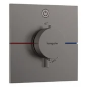 Baterie podtynkowe - HANSGROHE 15571340 ShowerSelect Comfort E Bateria termostatyczna, podtynkowa do 1 odbiornika Czarny Chrom Szczotkowany - miniaturka - grafika 1