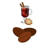 Cappuccino i kawy smakowe - Kawa aromatyzowana smak ZIMOWY GRZANIEC mielona EKO KUBEK 200g Cup&You - miniaturka - grafika 1