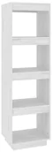 Regały - Biały regał skandynawski z litego drewna L6-S55 - miniaturka - grafika 1