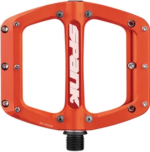 Spank Spoon Reboot Flat Pedals, pomarańczowy M 2022 Pedały MTB - Pedały rowerowe - miniaturka - grafika 1