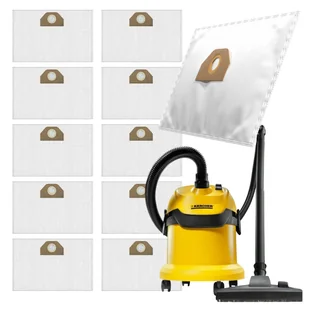 Worki do odkurzacza Karcher WD3 MV2 MV3 SE4001 Worki zestaw 10 sztuk Worki zamienne do odkurzaczy Karcher syntetyczne x 10 / MIXTER - Worki do odkurzaczy Worki do odkurzacza Karcher WD3 MV2 MV3 SE4001 Worki zestaw 10 sztuk Worki zamienne do odkurzaczy Karcher syntetyczne x 10 / MIXTER - Worki do odkurzaczy - miniaturka - grafika 1