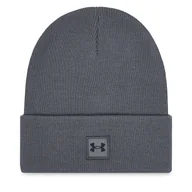 Czapki męskie - Czapka Under Armour UA Halftime Cuff 1373155 Szary - miniaturka - grafika 1