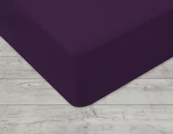 Prześcieradła - Prześcieradło jersey 220x200 z gumką fioletowe Darymex - miniaturka - grafika 1