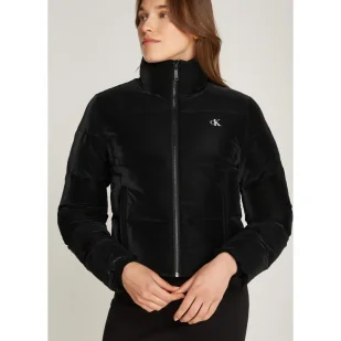 CALVIN KLEIN JEANS Kurtka | Regular Fit - Kurtki damskie - miniaturka - grafika 1