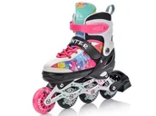 Rolki - Rolki Regulowane Meteor 4w1 Painter LED 2022 - 30-33 - miniaturka - grafika 1