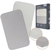 Prześcieradła dla dzieci - Prześcieradło z gumką 80x42 do łóżeczka dostawnego kołyski 2 szt Lionelo - miniaturka - grafika 1