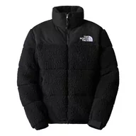 Kurtki i kamizelki sportowe męskie - Kurtka The North Face Sherpa Nuptse 0A5A84JK31 - czarna - miniaturka - grafika 1