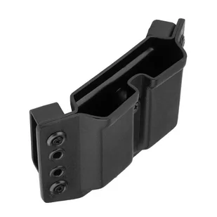 DOUBLETAP GEAR - Ładownica Kydex zewnętrzna OWB na dwa magazynki do CZ Shadow, Walther P99 - Czarny - Odzież taktyczna i umundurowanie - miniaturka - grafika 2