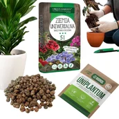 Ziemia ogrodowa - Green Garden Zestaw do przesadzania roślin doniczkowych - keramzyt 5L, podłoże 5L, nawóz - miniaturka - grafika 1