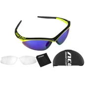 Okulary przeciwsłoneczne - Accent Okulary Shadow czarny-żółty / Kolor soczewek: nie dotyczy / Rodzaj szkieł: standardowe 610-40-92_ACC - miniaturka - grafika 1